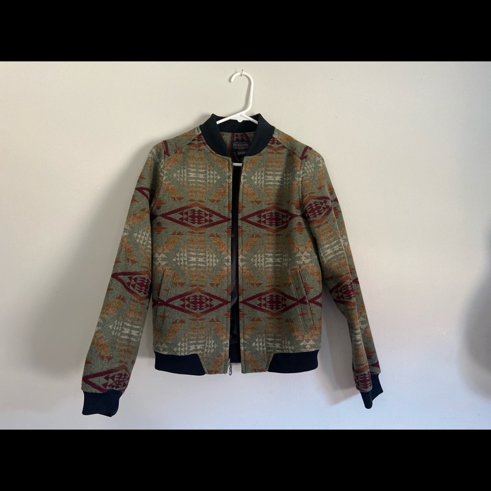Pendleton Bomber Jacket, Size XS